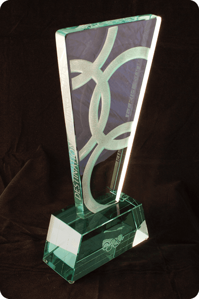 Statuette i glas -  GLA0121
