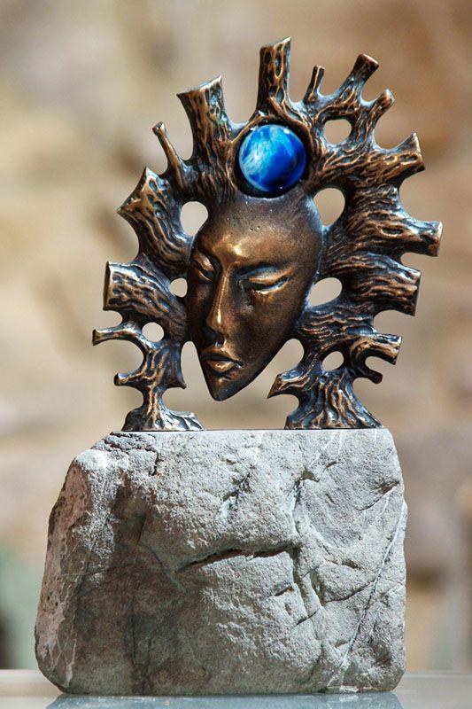 Statuette i glas -  GLA1221