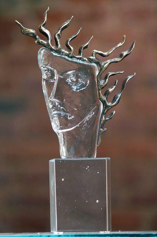 Statuette i glas -  GLA1224
