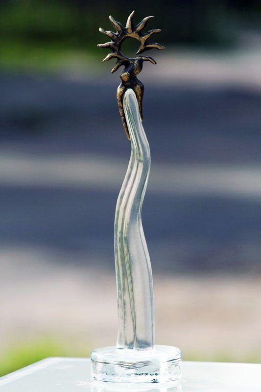 Statuette i glas -  GLA1227