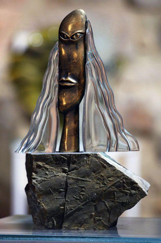 Statuette i glas -  GLA1230