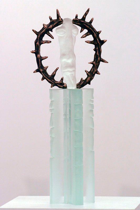Statuette i glas -  GLA1237