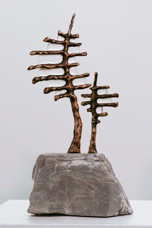 Statuette i glas -  GLA1238