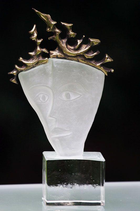 Statuette i glas -  GLA1240
