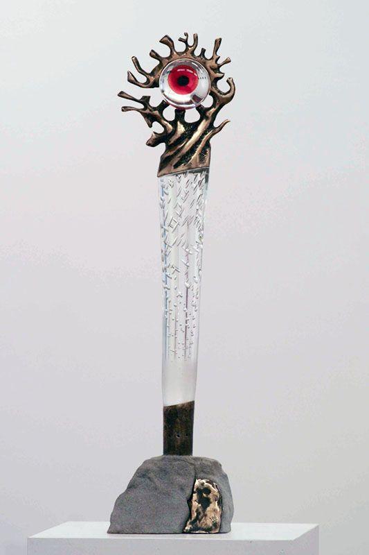 Statuette i glas -  GLA1245