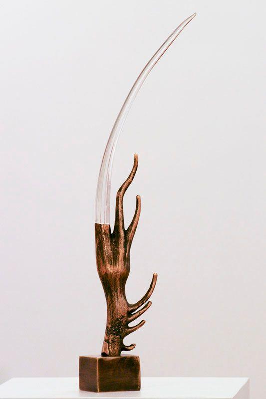 Statuette i glas -  GLA1247