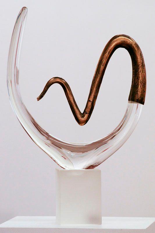 Statuette i glas -  GLA1249