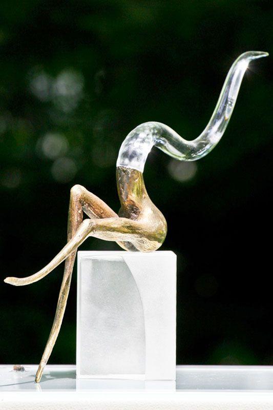 Statuette i glas -  GLA1253