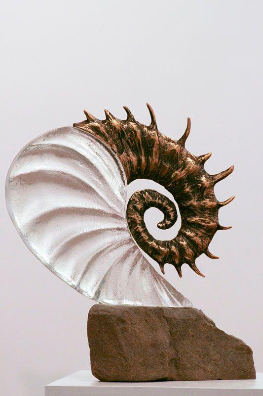 Statuette i glas -  GLA1254