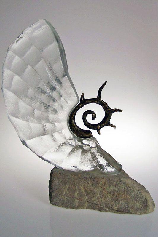 Statuette i glas -  GLA1257