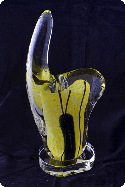 Statuette i glas -  GLA0125