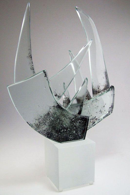 Statuette i glas -  GLA1265