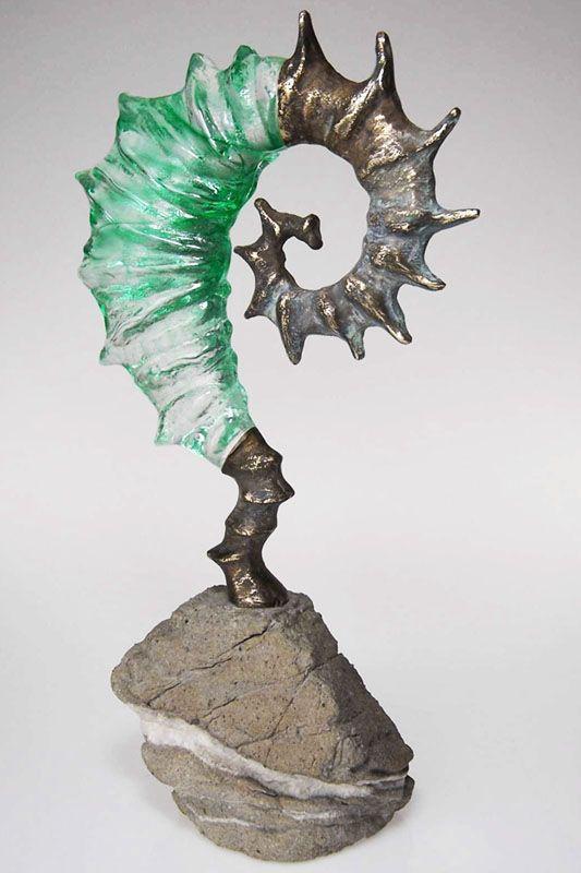 Statuette i glas -  GLA1266
