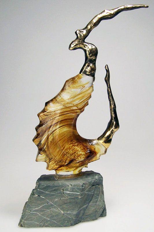 Statuette i glas -  GLA1267