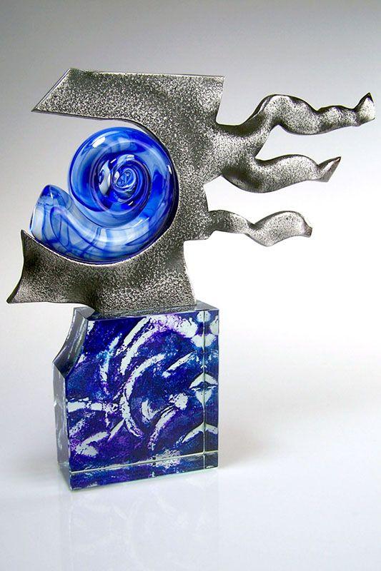 Statuette i glas -  GLA1270