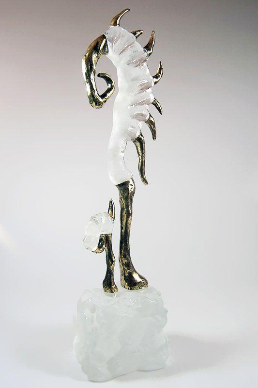 Statuette i glas -  GLA1279