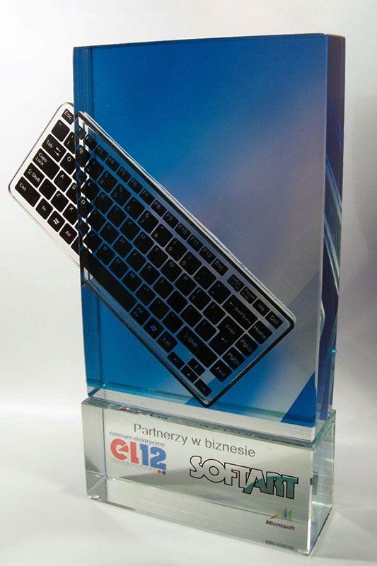 Statuette i glas -  GLA1284