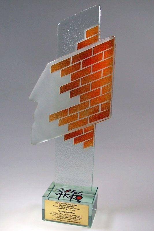 Statuette i glas -  GLA1301