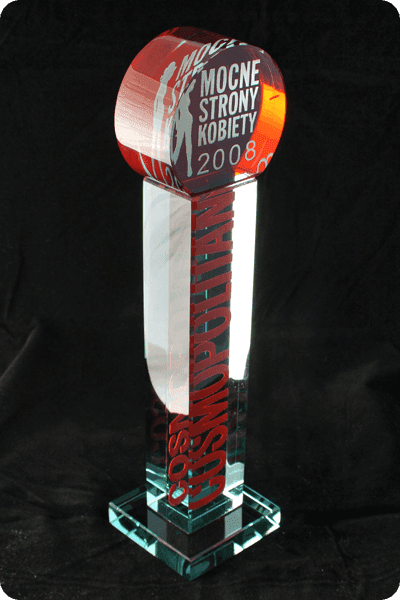 Statuette i glas -  GLA0132
