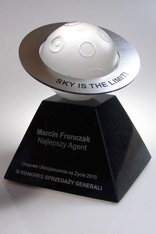 Statuette i glas -  GLA1345