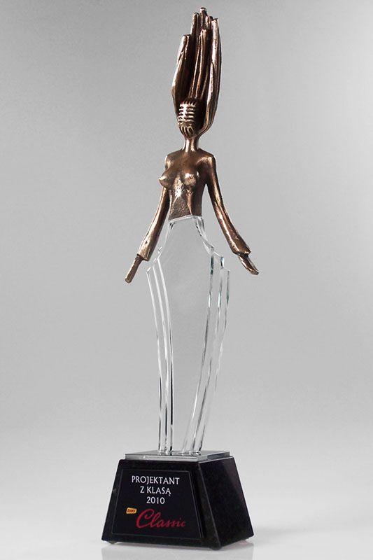 Statuette i glas -  GLA1371