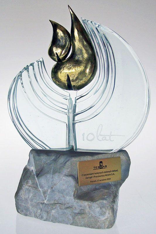 Statuette i glas -  GLA1383