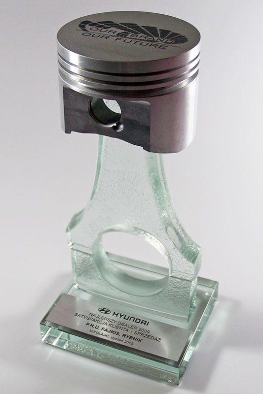 Statuette i glas -  GLA1388