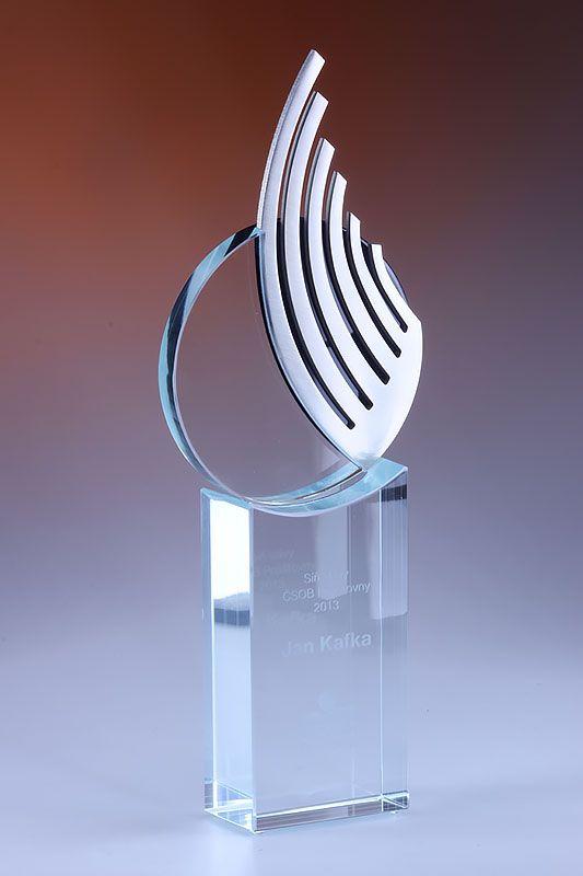 Statuette i glas -  GLA1396