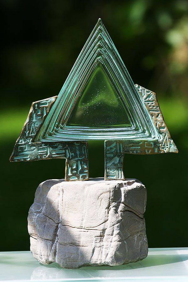 Statuette i glas -  GLA1402