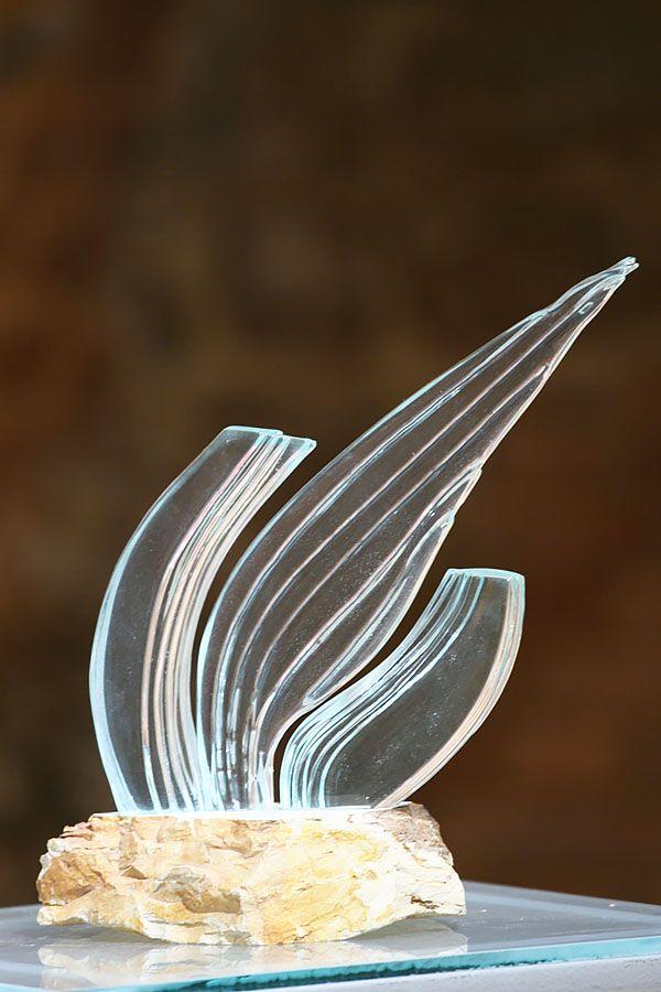 Statuette i glas -  GLA1404