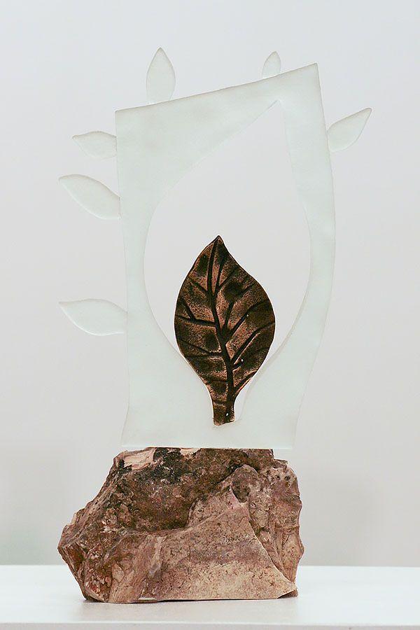 Statuette i glas -  GLA1409