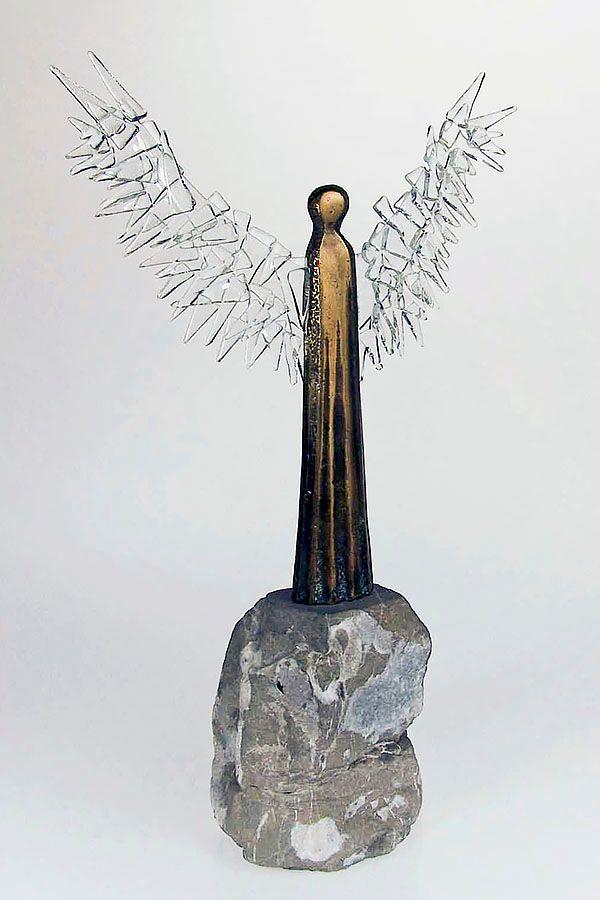 Statuette i glas -  GLA1410