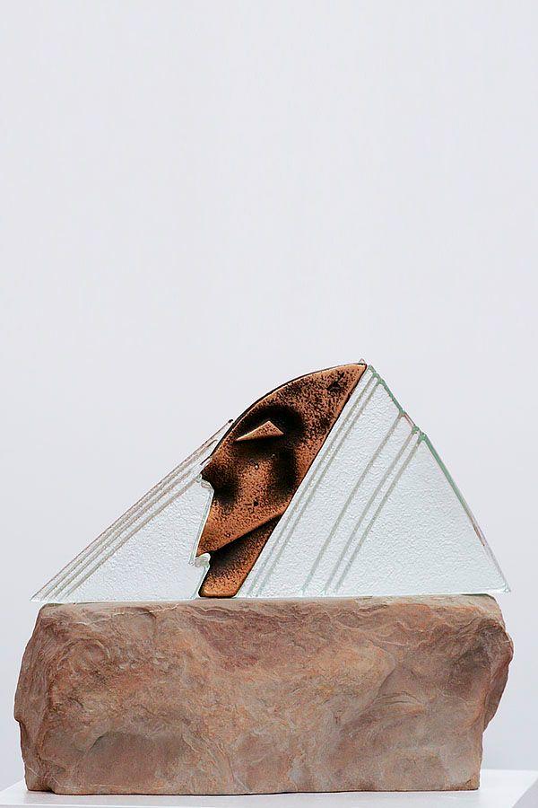 Statuette i glas -  GLA1411