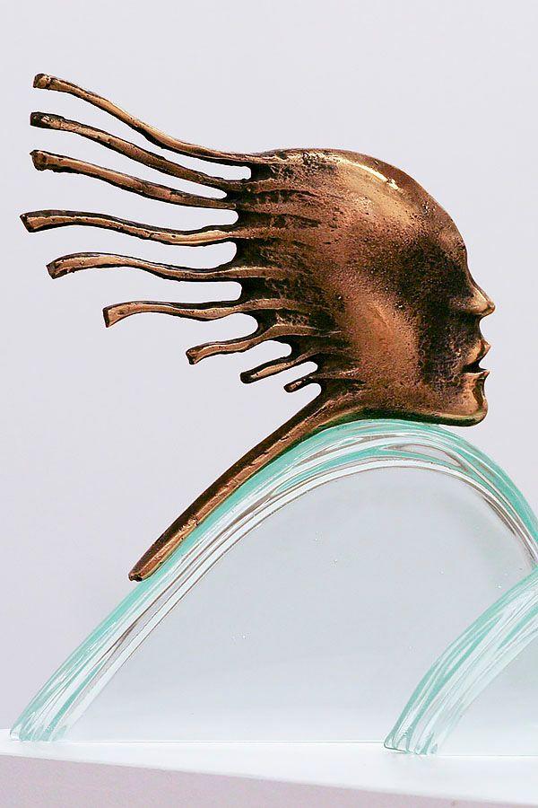 Statuette i glas -  GLA1413