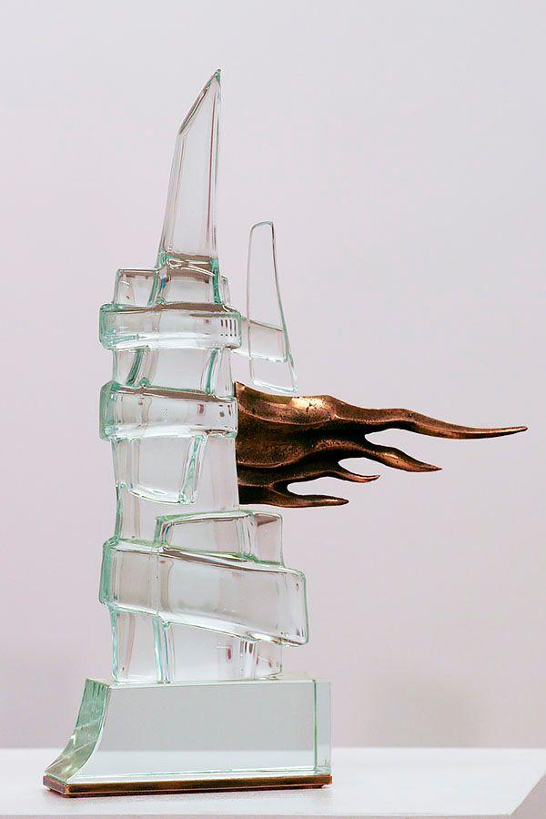Statuette i glas -  GLA1417