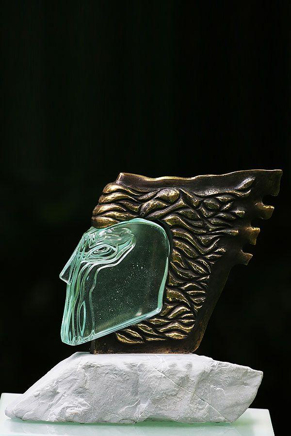 Statuette i glas -  GLA1418