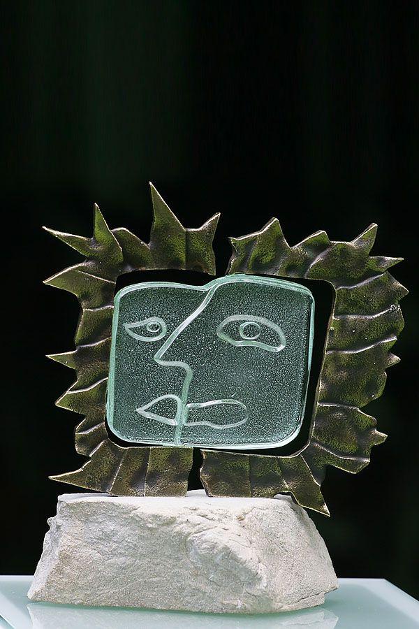 Statuette i glas -  GLA1421