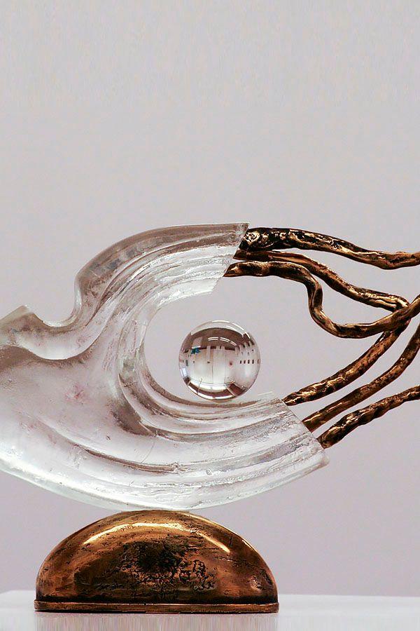 Statuette i glas -  GLA1429