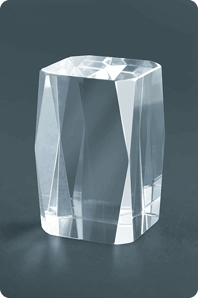 Statuette i krystal -  GLA0142