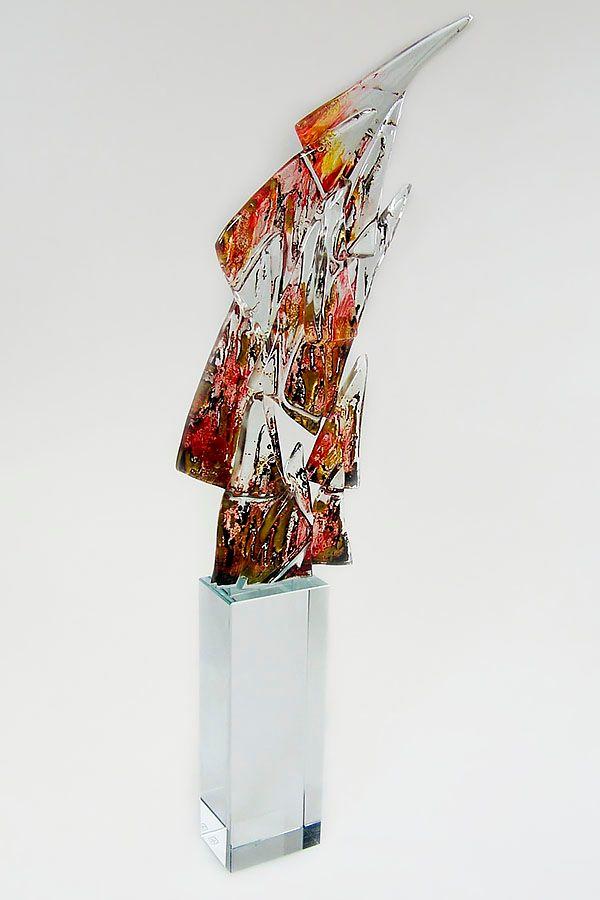 Statuette i glas -  GLA1435
