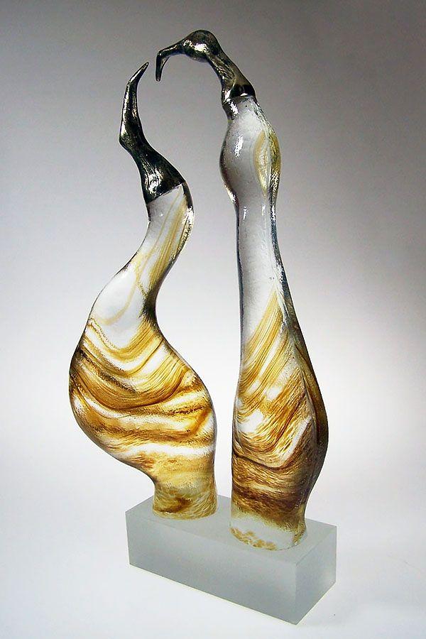 Statuette i glas -  GLA1437