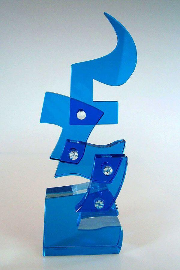 Statuette i glas -  GLA1447
