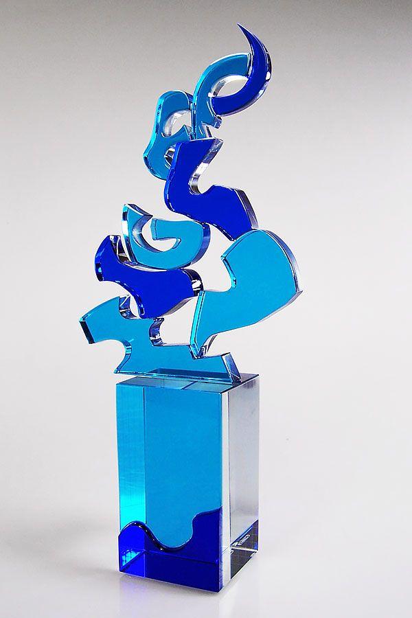 Statuette i glas -  GLA1452