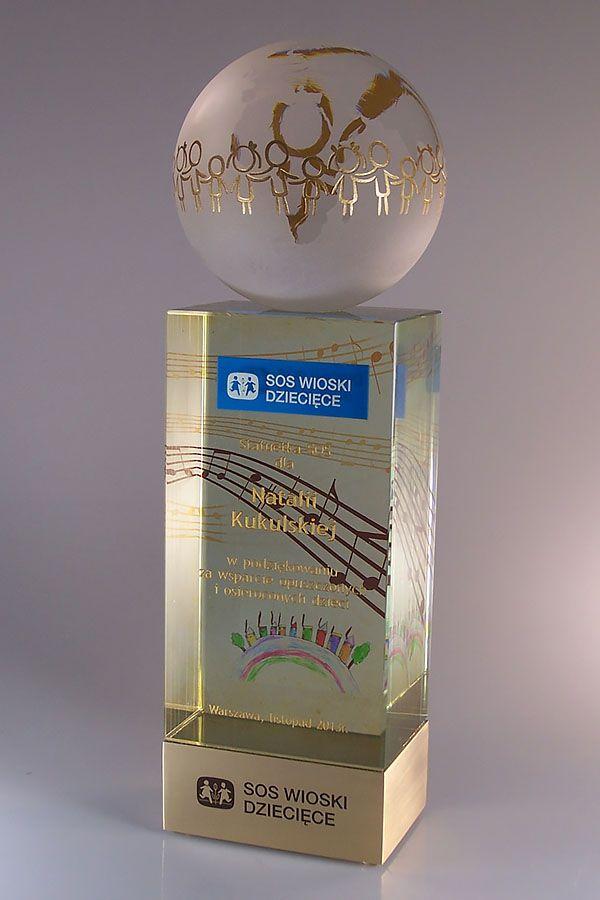 Statuette i glas -  GLA1497