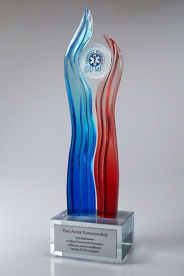 Statuette i glas -  GLA1499