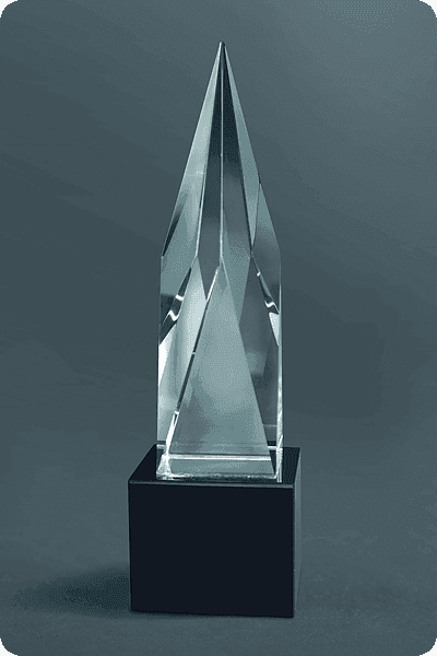 Statuette i krystal -  GLA0149