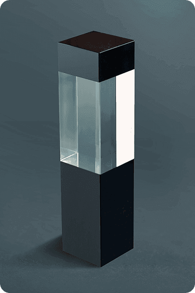 Statuette i krystal -  GLA0151