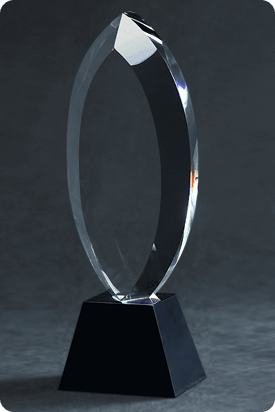 Statuette i krystal -  GLA0157