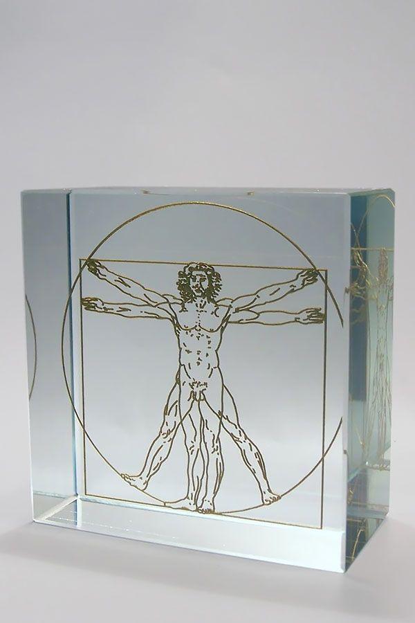 Statuette i glas -  GLA1630