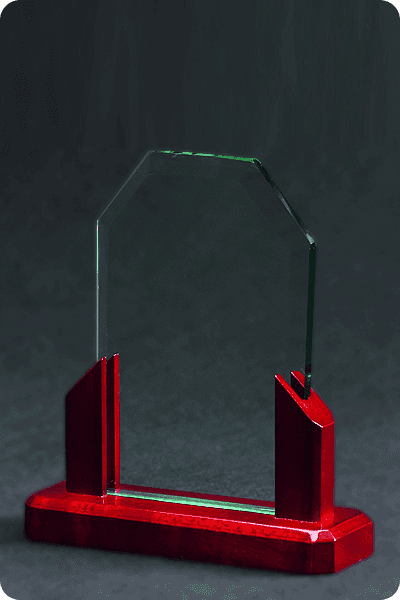Statuette i glas -  GLA0163